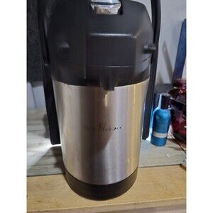 Newco Shurizjo 2.0 Airpot Stainless Steel Brew-through double stem 6 hour hold